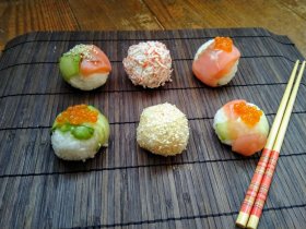Круглые суши Темари