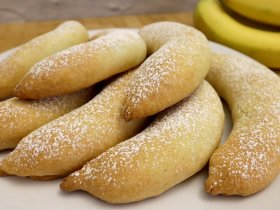 Печенье «Бананчики» с начинкой